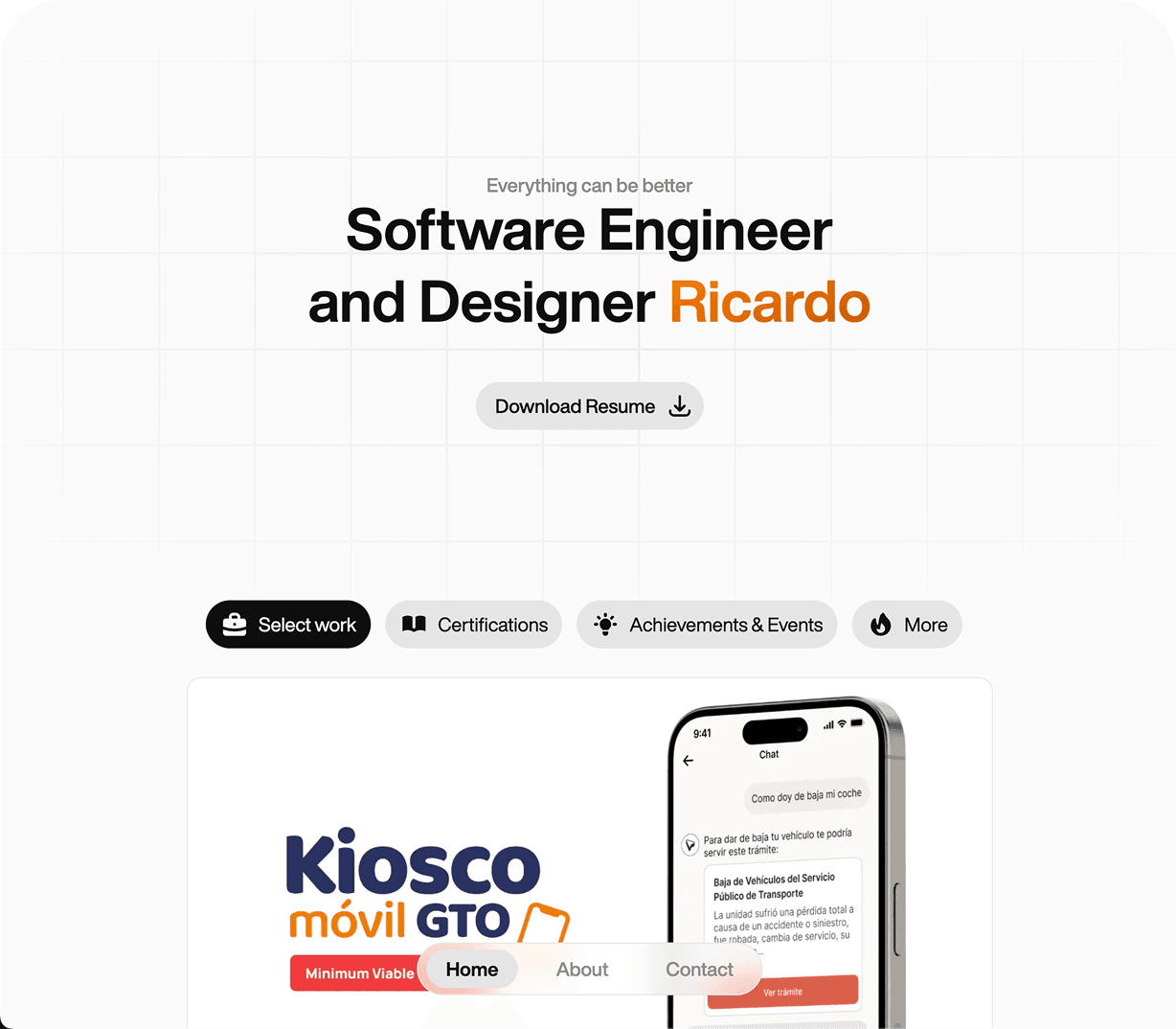 Software • My first portfolio